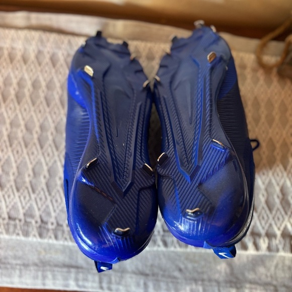 NIKE FORCE ZOOM TROUT 3 METAL BASEBALL CLEATS, US MENS SIZE 13. 856503-447, Blue - Picture 7 of 10